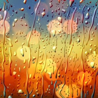 Realistic wet glass background vector 02 wet realistic glass background vector background   