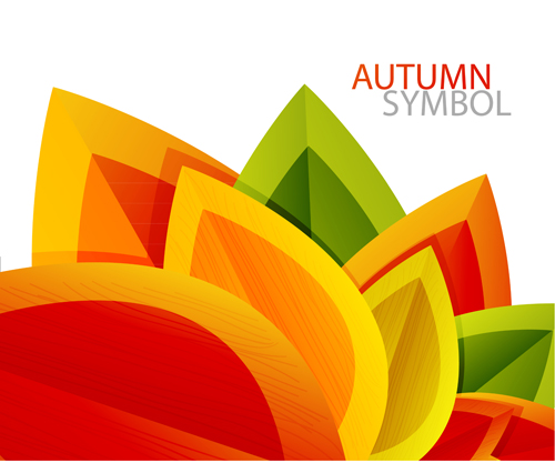 Set of charm Autumn backgrounds vector 01 Charming Autumn backgrounds autumn   