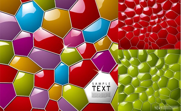 Glowing colorful honeycomb background vector honeycomb glowing colorful   
