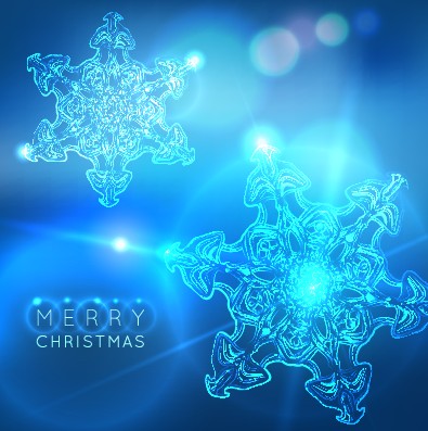 Neon Snowflake New Year and Christmas background 01 snowflake new year neon christmas   