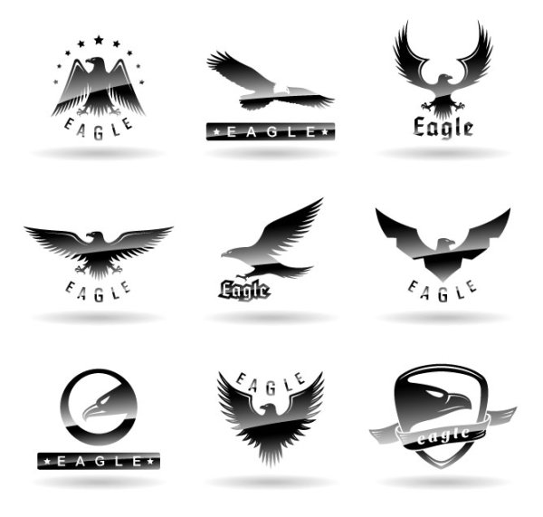 Different style of logos design elements vector 07 style logo elements element different   