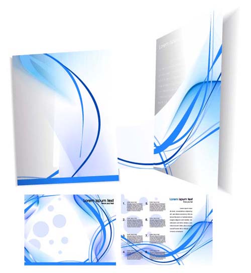 Template cover brochure design vector 04 template cover brochure   