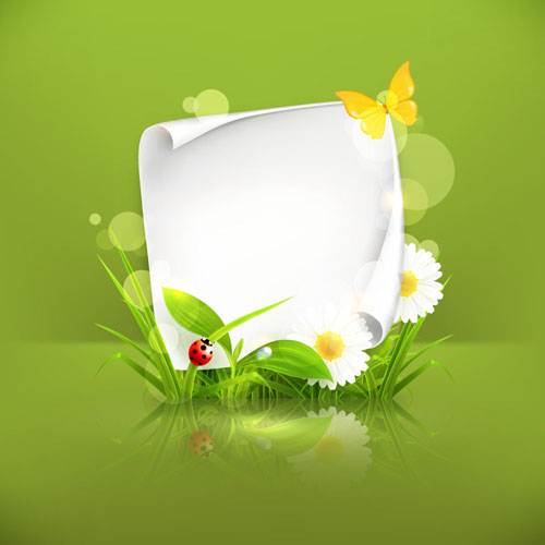 Spring green grass Background vector 02 spring green grass   