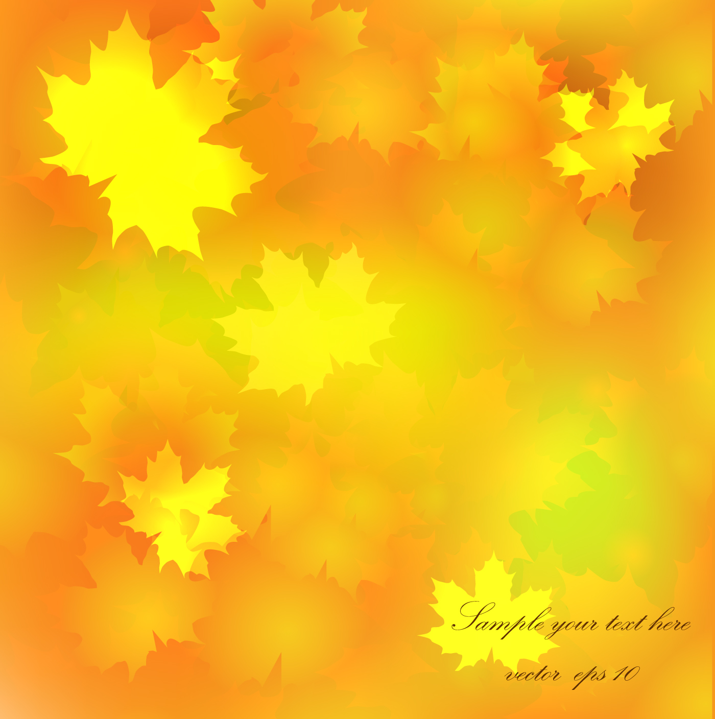 Autumn Golden yellow background vector 07 yellow background yellow golden background vector background   