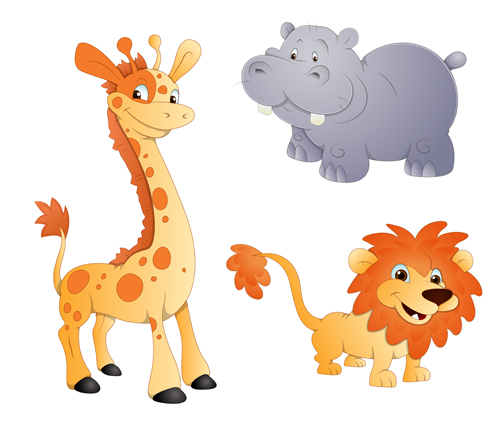 Giraffes elephants and lions icons vector and photoshop brushes photoshop lion giraffe elephants elephant brushes   