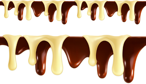 Chocolate drop background design vector 02 drop chocolate background design background   