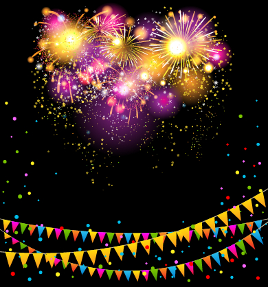 Colored confetti with happy birthday background vector 04 happy birthday happy colored birthday background vector background   