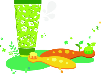 Ecology objects illustration design vector 03 objects illustration ecology   