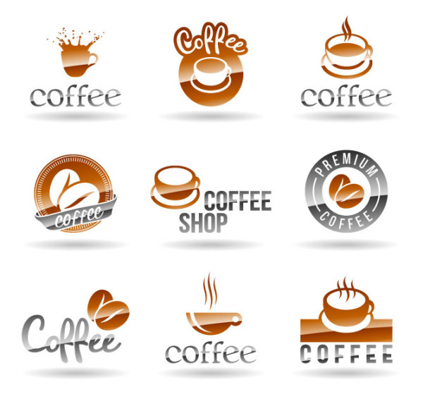 Different style of logos design elements vector 08 style logo elements element different   