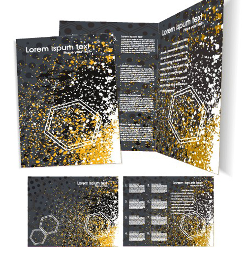 Template cover brochure design vector 02 template cover brochure   