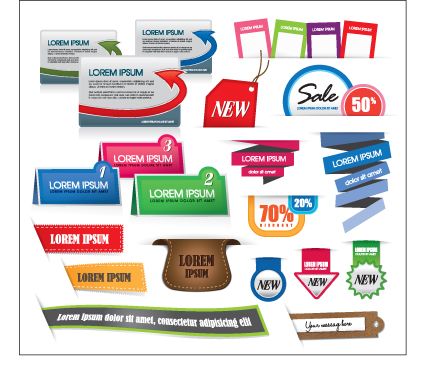 Business tag Design elements vector 02 tag elements element business   