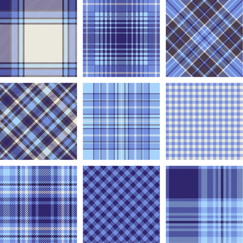 Plaid fabric patterns seamless vector 12 seamless plaid patterns fabric pattern fabric   