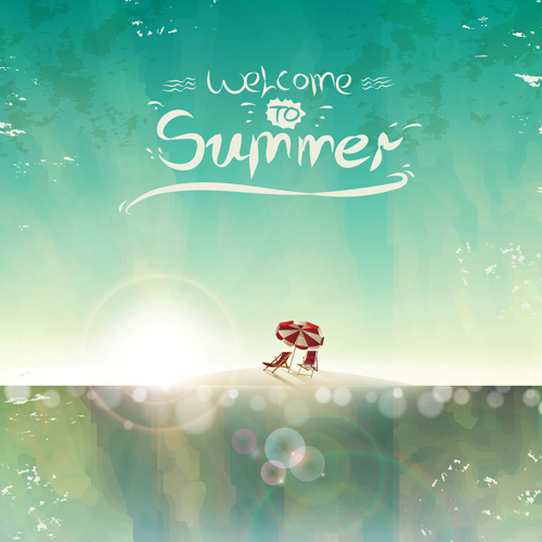 Summer Backgrounds with light vector dot 05 summer light backgrounds background   