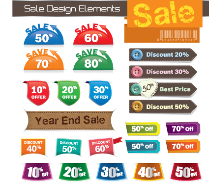 Business tag Design elements vector 04 tag elements element business   