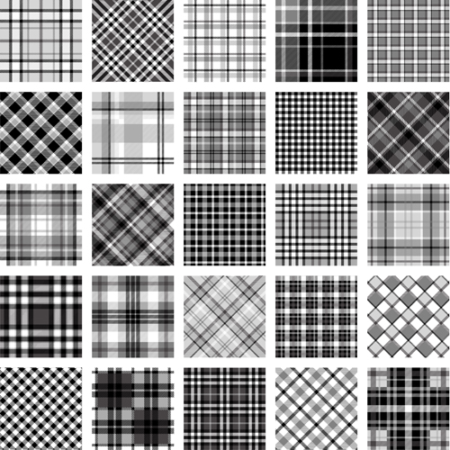 Plaid fabric patterns seamless vector 07 seamless patterns fabric pattern fabric   