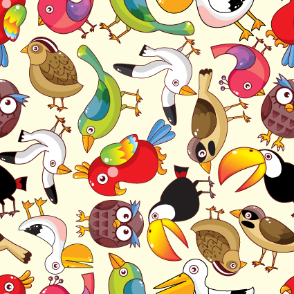 Cute Seamless pattern design vector 02 seamless pattern cute   