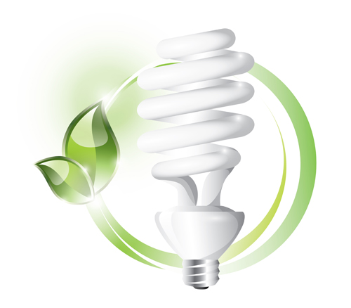 Ecology with energy lamps energy saving energy ecology   