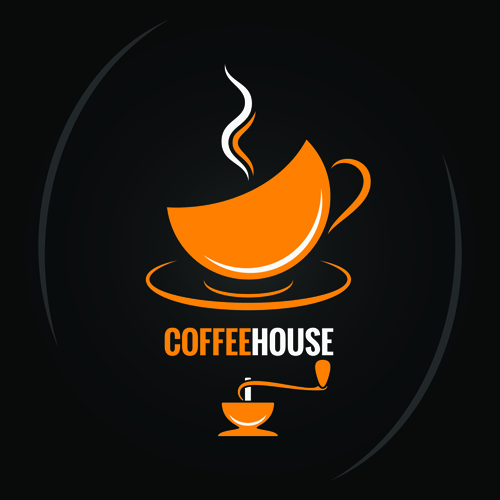 Vector coffee menu logo design 04 menu logo coffee   