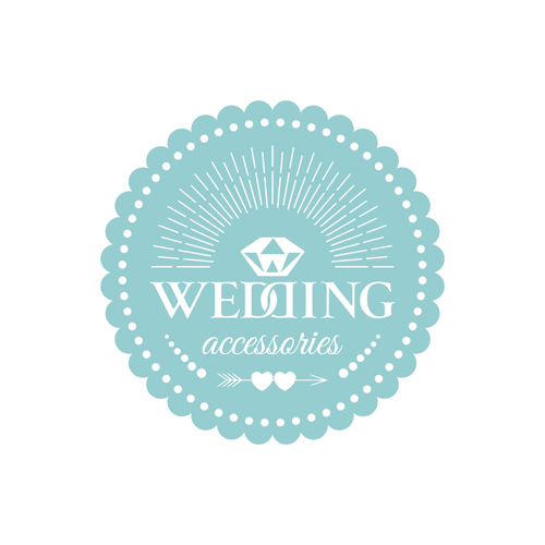 Wedding badge retro design vector 02 wedding design badge   