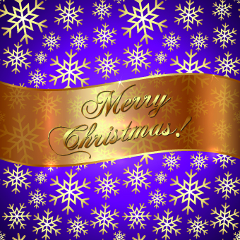 Golden Christmas background and golden snowflake vector 02 snowflake snow golden christmas background   