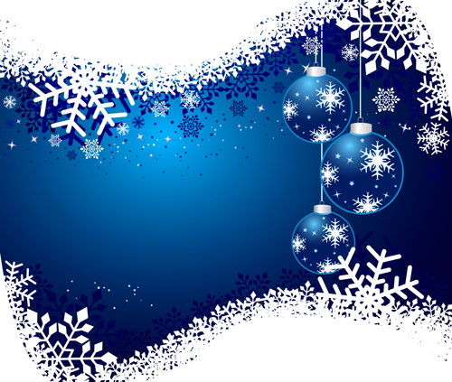 Set of Shiny Snowflakes background art vector 04 snowflake shiny   