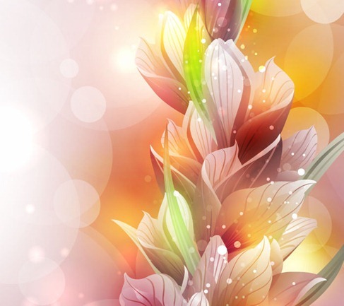 free Vector Spring Lily Flower vector lily flower   