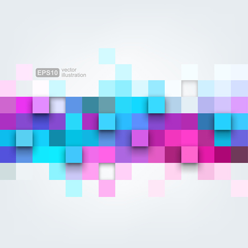 colored squares concept backgrounds vector 01 squares concept colored   