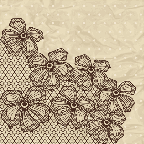 Exquisite lace pattern background 03 lace pattern lace exquisite background   