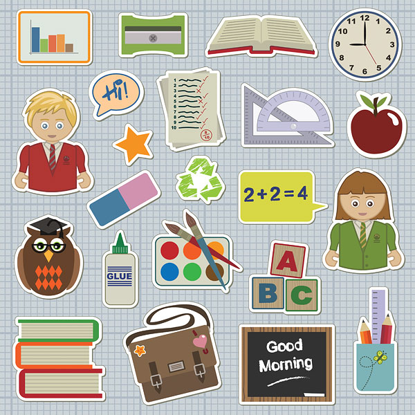 School students Icon vector students school icon   