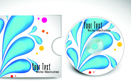 Abstract CD cover vector background 02 cover cd abstract   