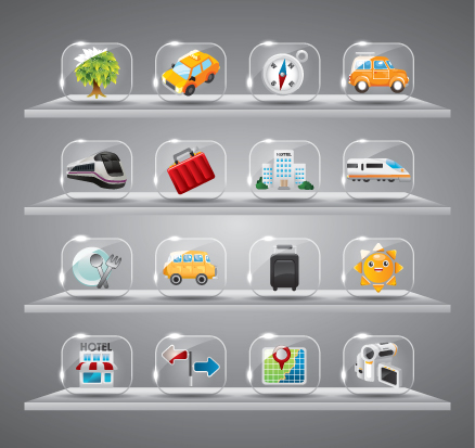Cute glass icons vector graphics 06 icons icon glass cute   