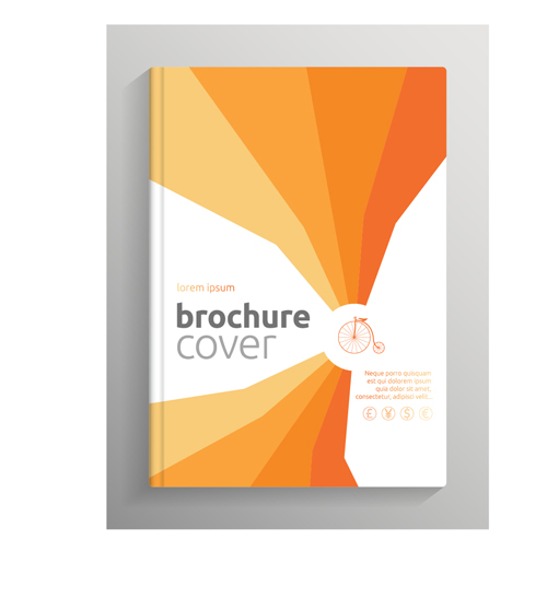 Brochure and book cover creative vector 05 creative cover brochure book   