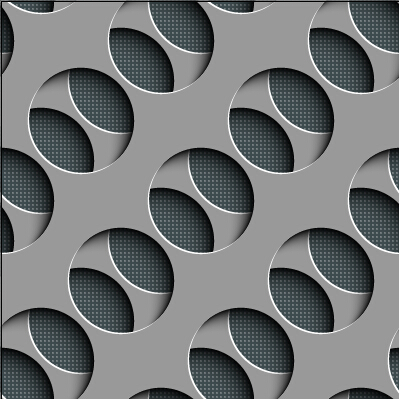 Metal perforated seamless vector pattern 02 seamless perforated pattern metal   