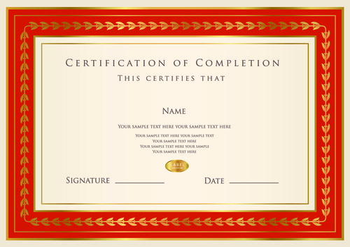 Best Certificates design vector set 09 certificates certificate best   