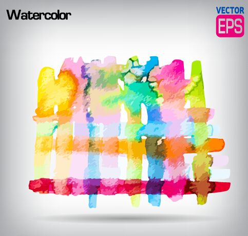 Messy watercolor art background vector 01 52873 watercolor Messy art   