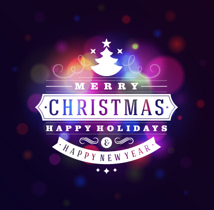 Purple with blue christmas and new year holiday background 01 purple new year holiday christmas blue   