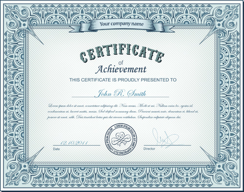 Best Certificates design vector set 10 certificates certificate best   