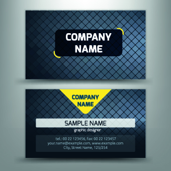 Excellent business cards design vectors 03 Excellent business cards business card business   
