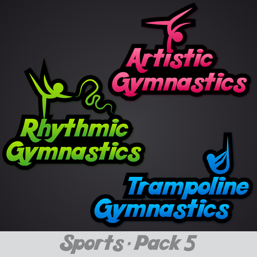 Creative sports logos design 04 vector sports logos creative   