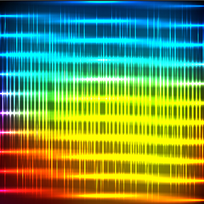 Bright neon light art background vector set 16 neon light neon light background   