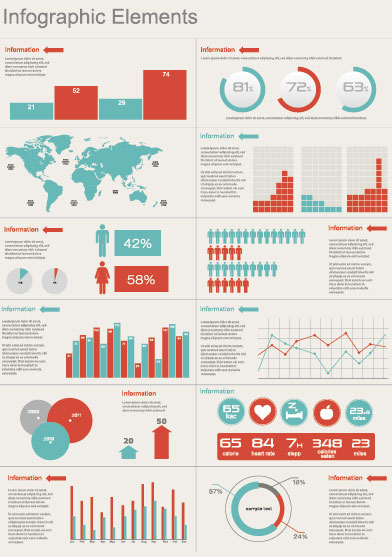 Business Information Data chart vector 02 vector information data business information   