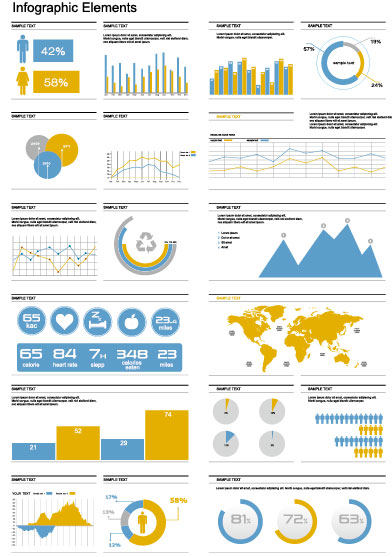 Business Information Data chart vector 01 vector information data business information   