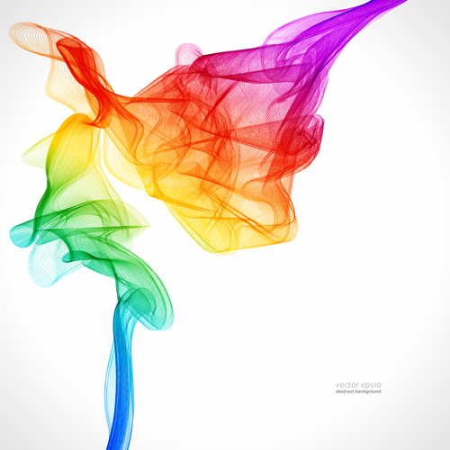 Silk dynamic colorful background art vector 02 silk dynamic colorful background   