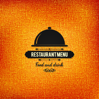 Creative retro restaurant menu template 03 template Retro font restaurant menu creative   