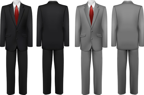 Men suits design template vector 02 template vector template suit men   