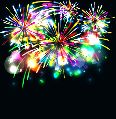 Holiday fireworks effect shiny background 08 holiday Fireworks effect background   