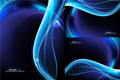 blue line Shiny background vectors material shiny line blue   