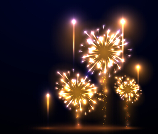 Holiday fireworks effect shiny background 07 holiday Fireworks effect background   