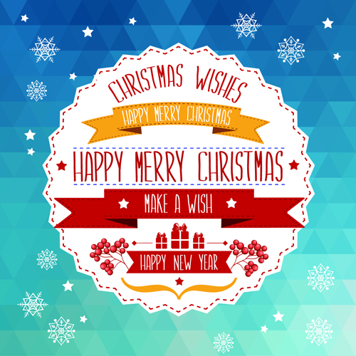 Christmas labels frame vector background 04 Vector Background labels label frame christmas cards background   