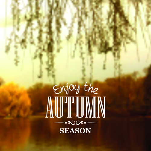 Autumn season nature blurred background 02 season red background background autumn   